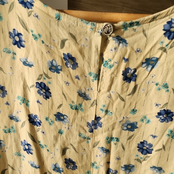 90s floral vintage dress - Picture 3 of 6